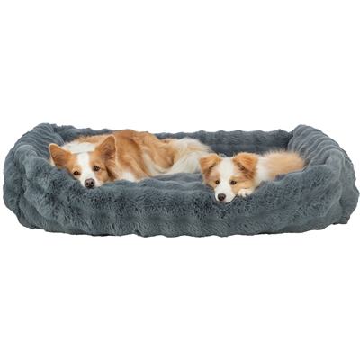 Trixie Hondenmand Elli Donkergrijs 120x80 cm — Comfortabele rustplek voor jouw hond