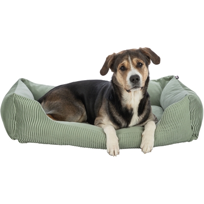 Trixie Hondenmand Marley Soft Saliegroen 120x80 cm — Comfortabele rustplek voor je hond