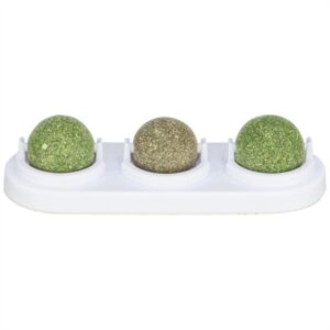 Trixie Speelballen Matatabi En Catnip Met Houder 5 CM