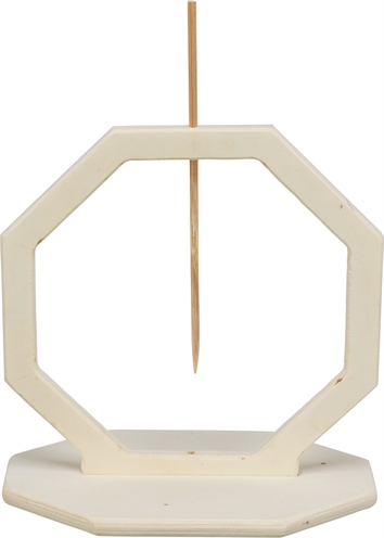 Trixie Voerring Onbehandeld Hout 17x17x12 CM voor knaagdieren