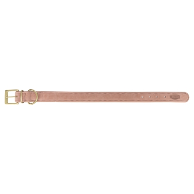 Trixie Halsband Hond Leer Roze M 36-43x3 CM