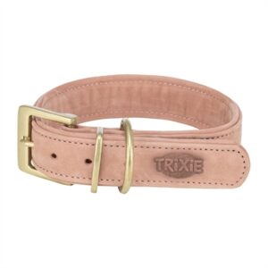 Trixie Halsband Hond Leer Roze L-XL 52-63x4 CM