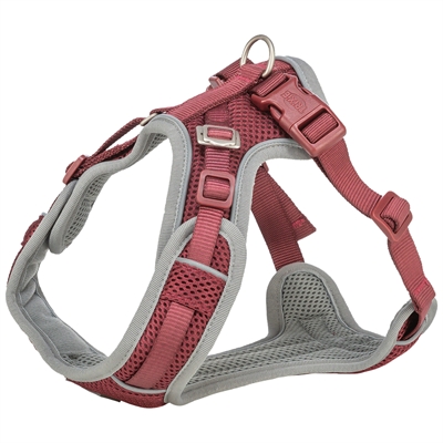 Trixie Hondentuig Premium Flexmesh Brede Borst Sangria M 58-80x2 CM