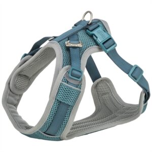 Trixie Hondentuig Flexmesh Brede Borst Petrol L 63-92x2,5 CM