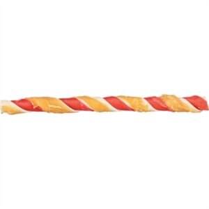 Trixie Denta Fun Barbecue Roll Kippenborst 28 cm 80 gr 50 st