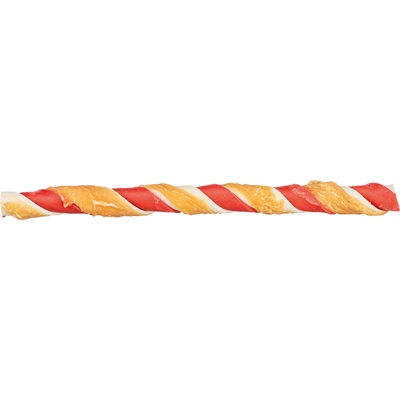 Trixie Denta Fun Barbecue Roll Met Kippenborst 28 CM 80 GR 50 ST