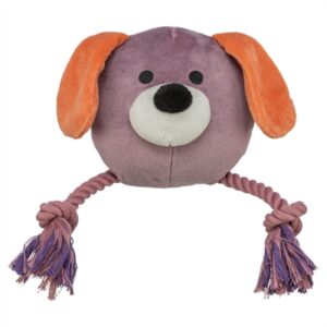 Trixie Hond Pluche Met Touw 27CM - 3 Stuks