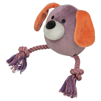 Trixie Hond Pluche Met Touw 27CM - 3 Stuks
