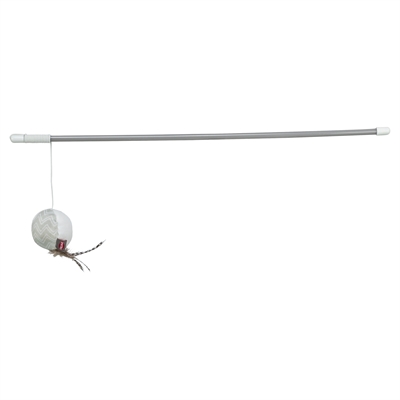 Trixie Kattenhengel met Bal en Veren 46 cm