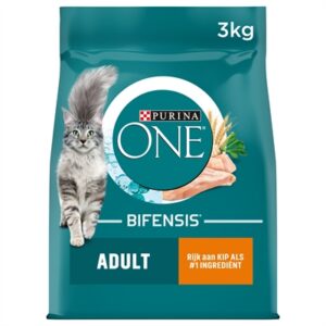 Purina One Adult Kip / Volkoren Granen 3 KG