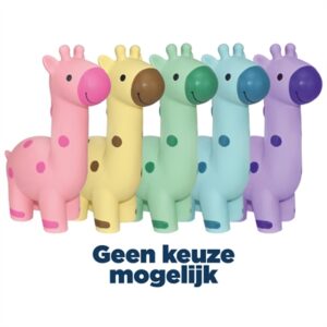 Multipet Giraffe Latex Speelgoed 14,5 CM Assorti