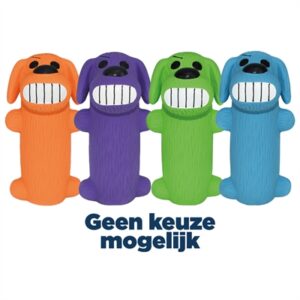 Multipet Loofa Mini Latex Assorti 12,5 CM