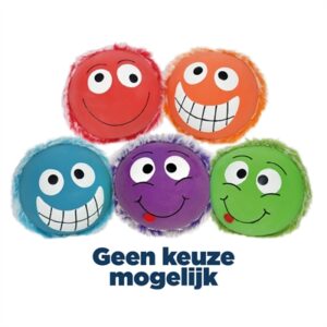 Multipet Plushy Pea Speelgoed Assorti 6,5 CM