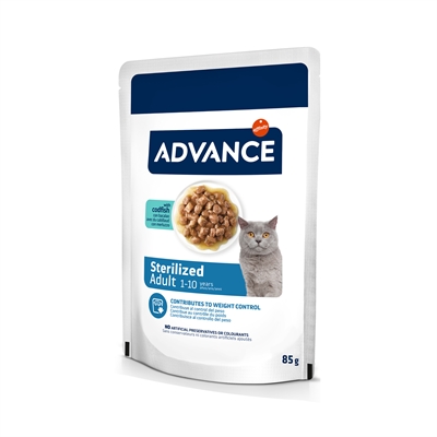 Advance Cat Sterilized Natvoer Kabeljauw 12x85 GR