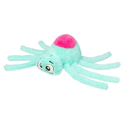 Fuzzyard Webigail The Spider Aqua/Roze hondenspeeltje 23x58x13 cm