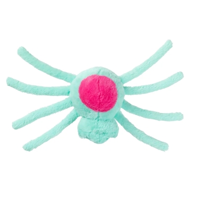 Fuzzyard Webigail The Spider Aqua/Roze hondenspeeltje 23x58x13 cm