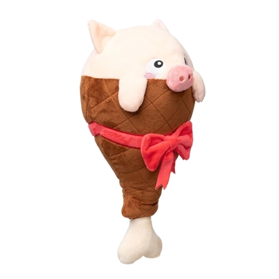 Fuzzyard Ham A Merry Pigmas Hondenspeeltje 18x9,5x9,5 CM