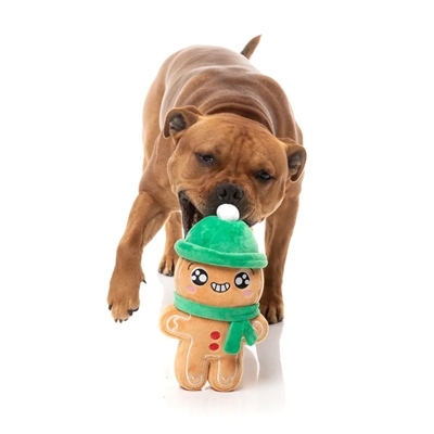 Fuzzyard Holly Jolly Chillybread hondenspeeltje 26x15x3 CM