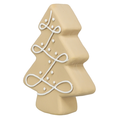Trixie Kerstboom Latex Beige 13 CM Hondenspeeltje