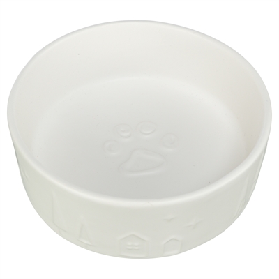 Trixie Xmas Voerbak Hond Keramiek Wit 16 CM 800 ML