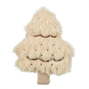 Trixie Xmas Kerstboom Pluche Beige 9,5 CM