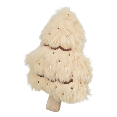 Trixie Xmas Pluche Kerstboom Beige 9,5 CM