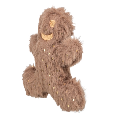 Trixie Gemberkoekman Pluche Bruin 10,5 CM Kattenspeeltje