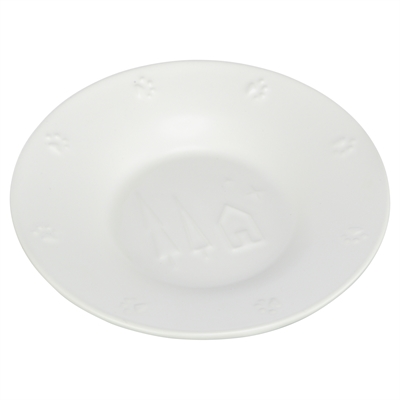 Trixie Xmas Voerbak Kat Keramiek Wit 16 CM 200 ML