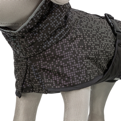 Trixie Hondenjas Limoux Reflect Zwart/Grijs 45 CM