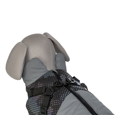 Trixie Hondenjas Pontis Met Tuig Reflect Grijs 40 CM