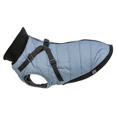 Trixie Hondenjas Pontis Met Tuig Blauwgrijs 45 CM