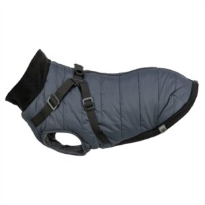 Trixie Hondenjas Pontis Met Tuig Blauw 36 CM