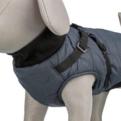 Trixie Hondenjas Pontis Met Tuig Blauw 36 CM