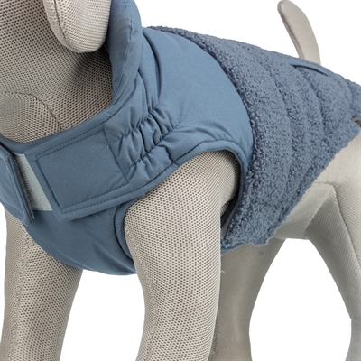 Trixie Hondenjas Ajou Blauw 36 CM, warm en waterafstotend