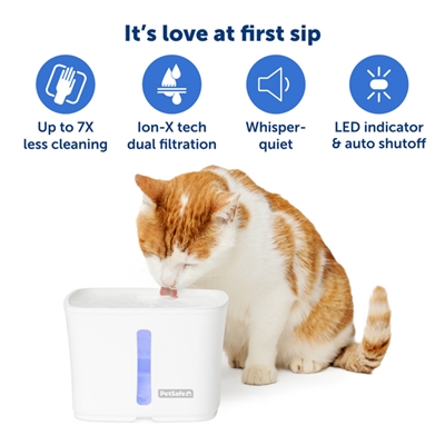 Petsafe Drinkfontein Viva 1,8 ltr voor katten en kleine honden