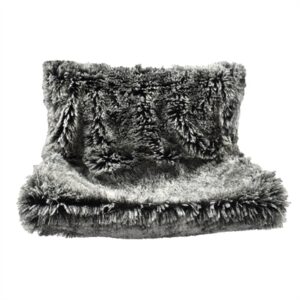 Croci Radiatorhangmat Gemeleerd Zwart 47x30x25 CM