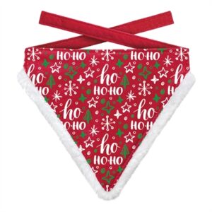 Plenty Gifts Kerst Bandana HoHo Rood 39-47 CM 18x22 CM