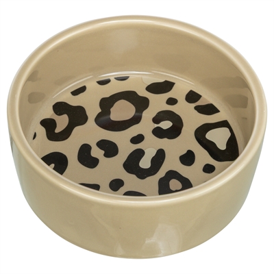 Trixie Voerbak/Drinkbak Leo Kat Keramiek 12 cm 300 ml