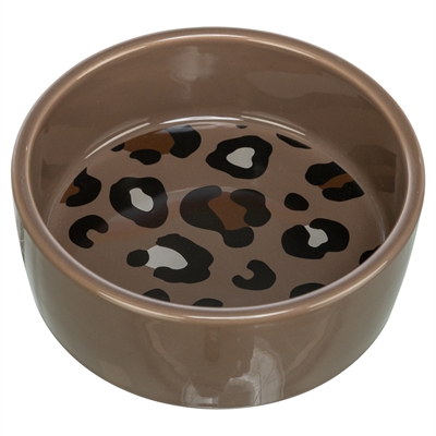 Trixie Voerbak/Drinkbak Leo Kat Keramiek 12 cm 300 ml