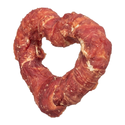 Trixie Denta Fun Heart Eendenborst 10 cm 70 g 50 st