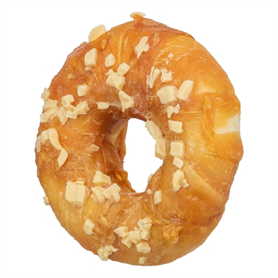 Trixie Denta Fun Ring Met Kip En Kaas 10 CM 110 GR 25 ST