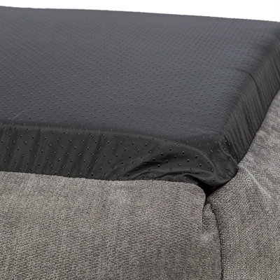 Trixie Vital Hondenmand Lennox Hoekig Grijs 60x50 cm — Comfortabele rustplek voor je hond