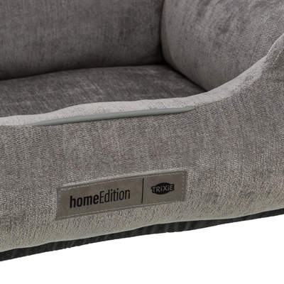 Trixie Vital Hondenmand Lennox Hoekig Grijs 60x50 cm — Comfortabele rustplek voor je hond
