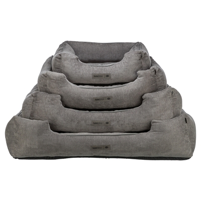 Trixie Vital Hondenmand Lennox Hoekig Grijs 60x50 cm — Comfortabele rustplek voor je hond