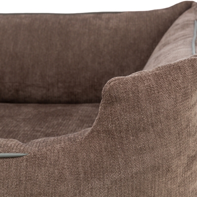 Trixie Hondenmand Lennox Hoekig Bruin 80x60 cm — Comfortabele rustplek voor je hond