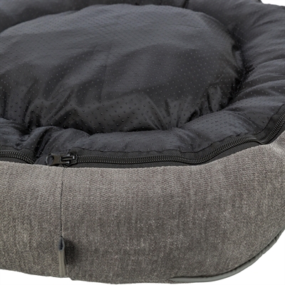 Trixie Hondenmand Lennox Rond Grijs 50x50 cm — Comfortabele rustplek voor je hond