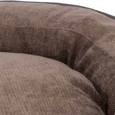 Trixie Hondenmand Lennox Rond Bruin 60x60 cm — Comfortabele rustplek voor je hond