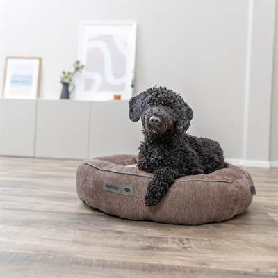 Trixie Hondenmand Lennox Rond Bruin 60x60 cm — Comfortabele rustplek voor je hond
