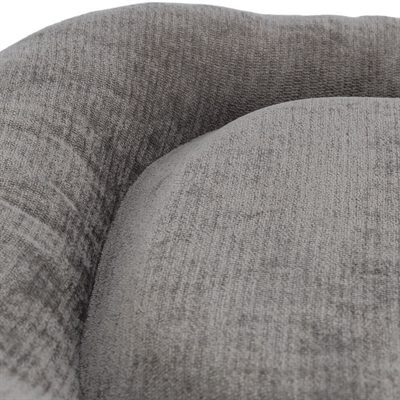 Trixie Hondenkussen Lennox Ovaal Grijs 70x55 cm — Comfortabele rustplek voor jouw hond