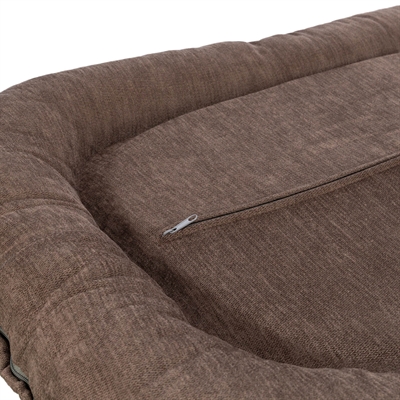 Trixie Hondenkussen Lennox Ovaal Bruin 110x85 cm — Comfortabele plek voor jouw hond